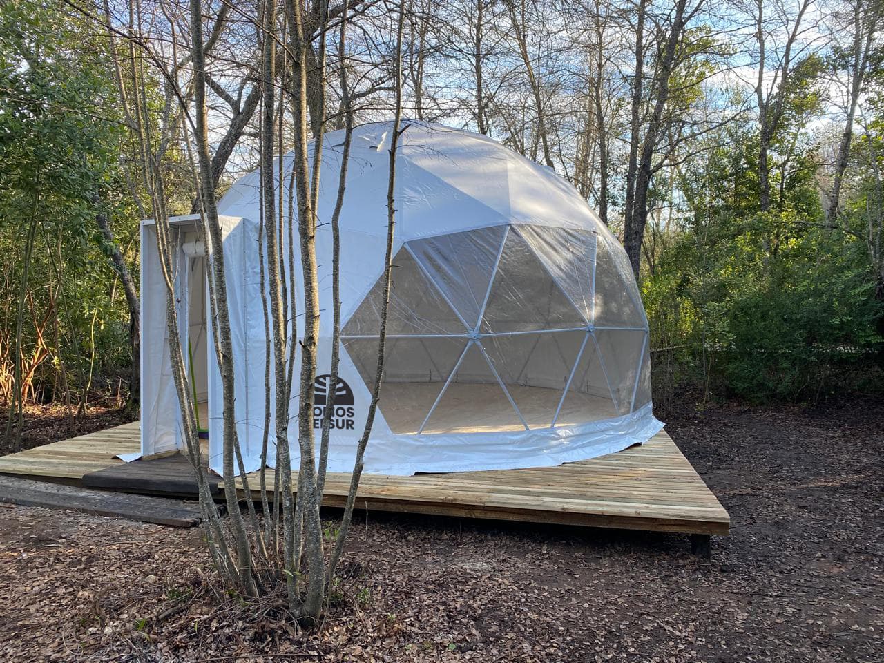 Imágen de fondo de un domo