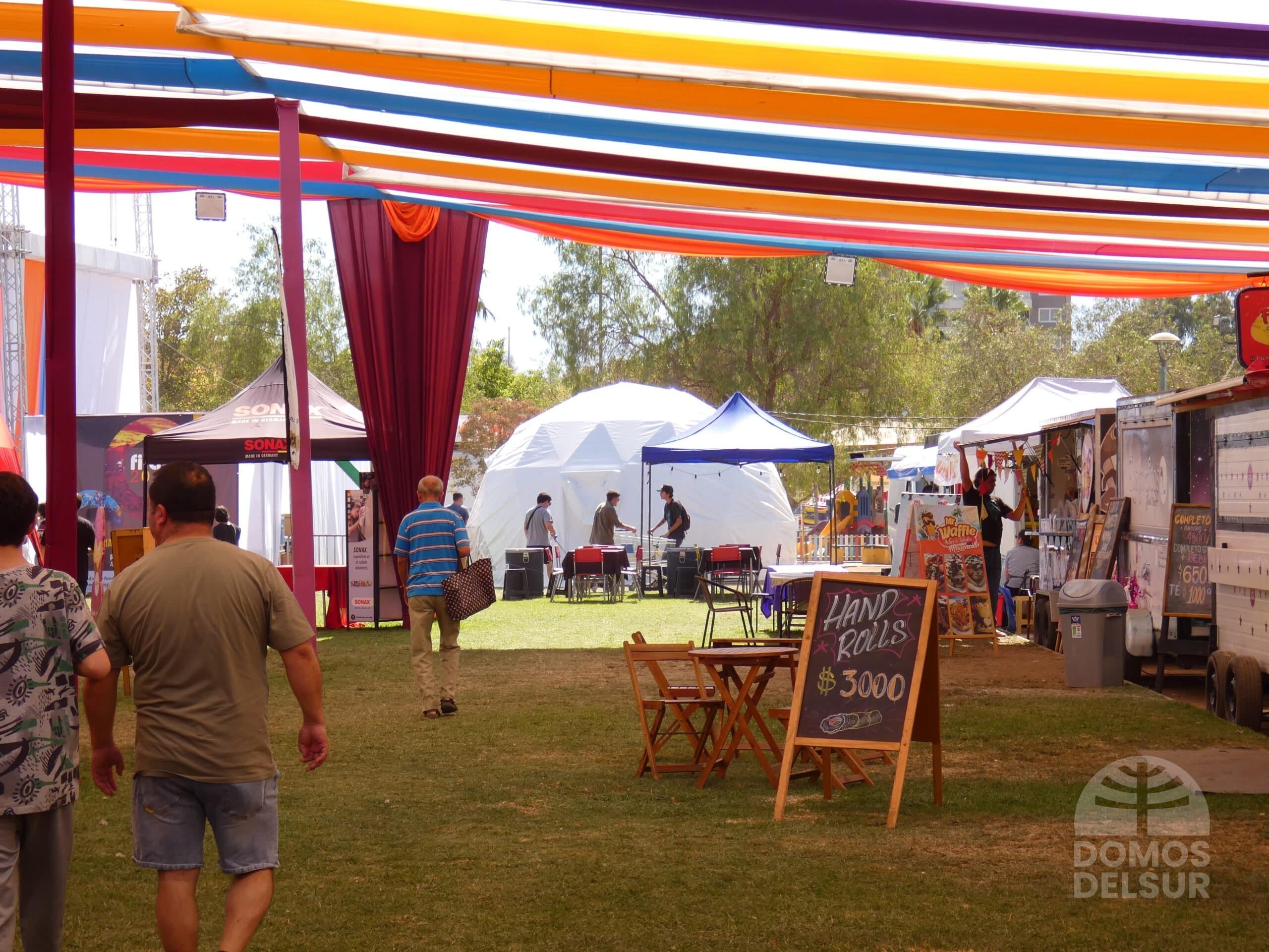 Domo para Eventos en Plaza de Armas de Los Andes – CarpasZero